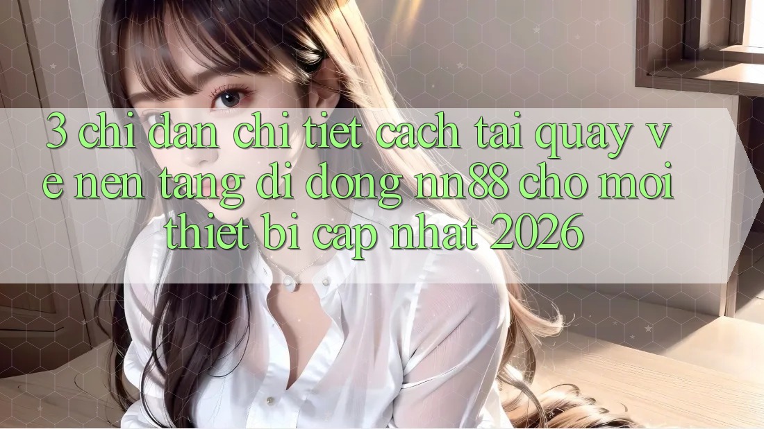 3. Chỉ dẫn Chi Tiết Cách Tải quay về Nền tảng di động nn88 Cho Mọi Thiết Bị (Cập Nhật 2026)
