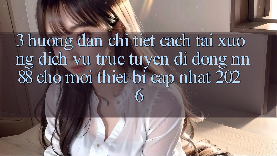 3. Hướng dẫn Chi Tiết Cách Tải xuống Dịch vụ trực tuyến di động nn88 Cho Mọi Thiết Bị (Cập Nhật 2026) 3. Hướng dẫn Chi Tiết Cách Tải xuống Dịch vụ trực tuyến di động nn88 Cho Mọi Thiết Bị (Cập Nhật 2026)