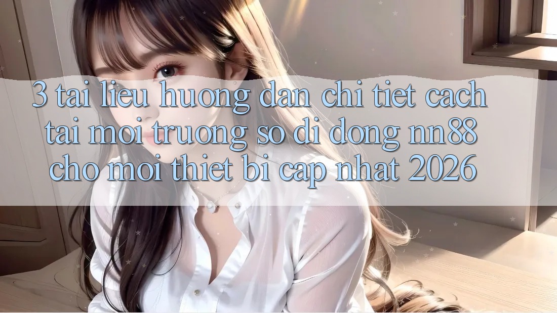 3. Tài liệu hướng dẫn Chi Tiết Cách Tải Môi trường số di động nn88 Cho Mọi Thiết Bị (Cập Nhật 2026) 3. Tài liệu hướng dẫn Chi Tiết Cách Tải Môi trường số di động nn88 Cho Mọi Thiết Bị (Cập Nhật 2026)