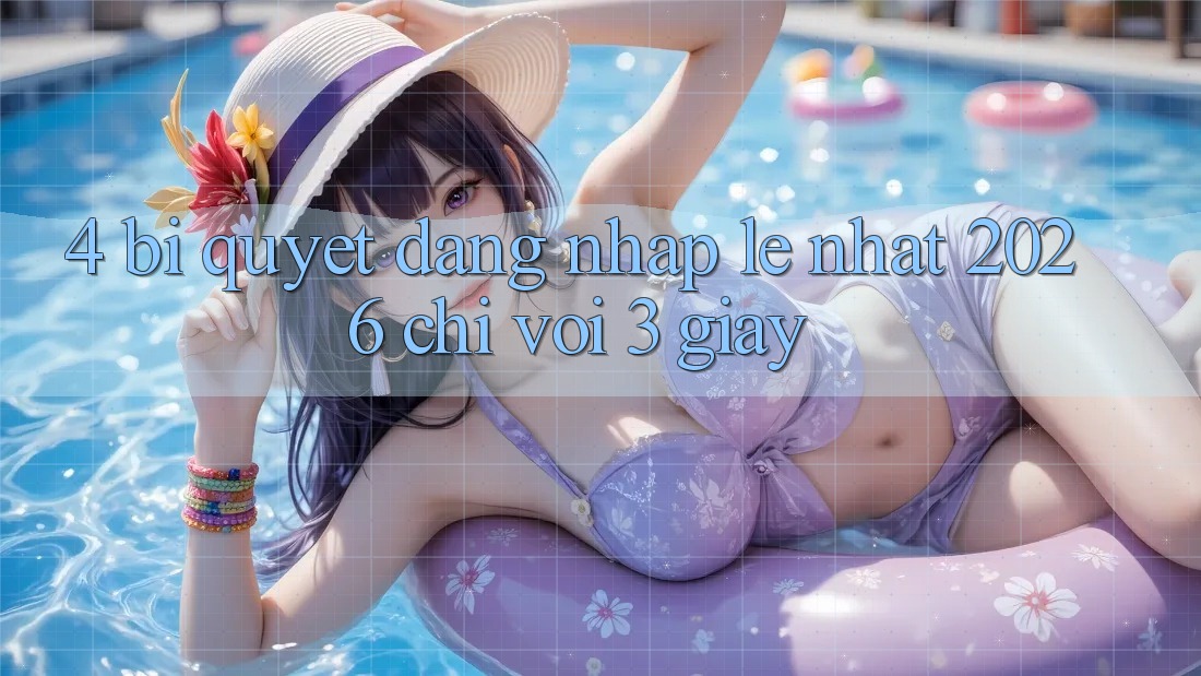 4. Bí Quyết Đăng nhập Lẹ Nhất 2026 - Chỉ Với 3 Giây
