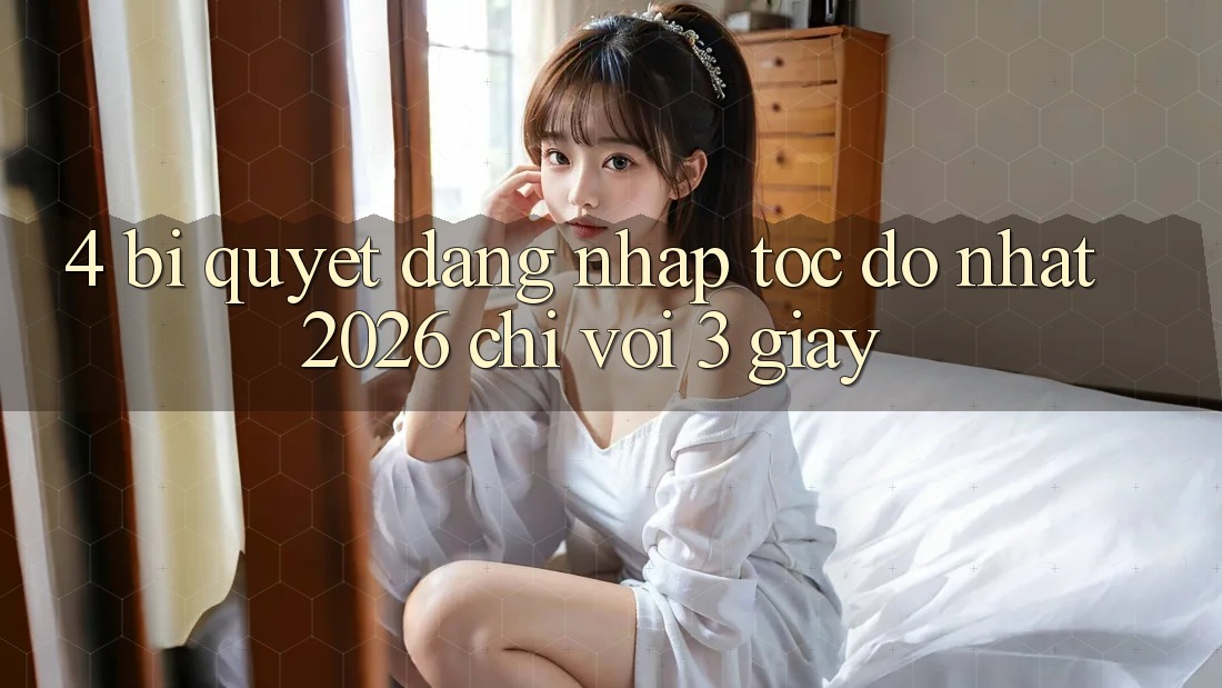 4. Bí Quyết Đăng Nhập Tốc độ Nhất 2026 - Chỉ Với 3 Giây