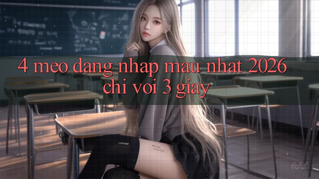 4. Mẹo Đăng Nhập Mau Nhất 2026 - Chỉ Với 3 Giây