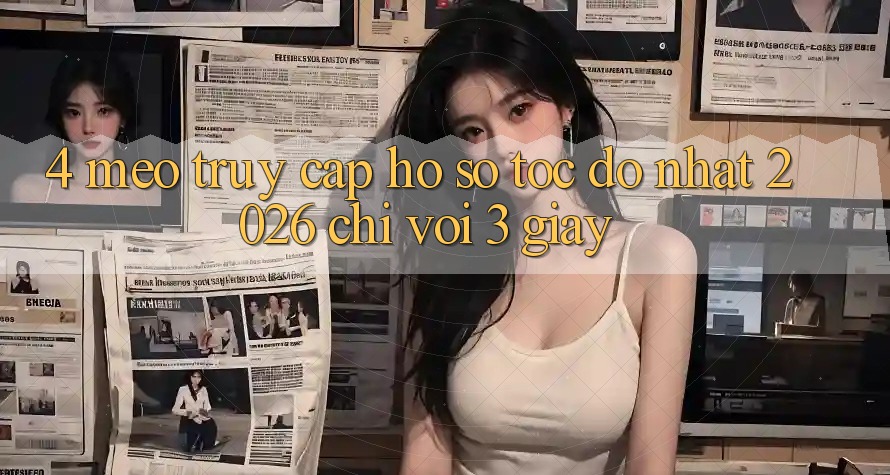 4. Mẹo Truy cập hồ sơ Tốc độ Nhất 2026 - Chỉ Với 3 Giây