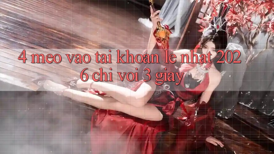4. Mẹo Vào tài khoản Lẹ Nhất 2026 - Chỉ Với 3 Giây 4. Mẹo Vào tài khoản Lẹ Nhất 2026 - Chỉ Với 3 Giây