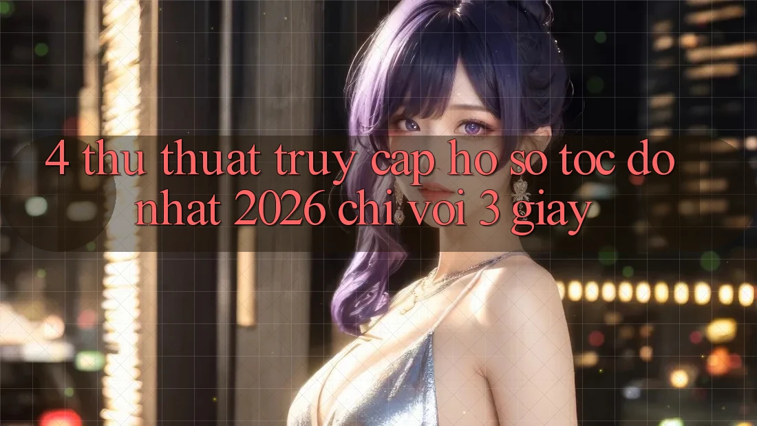 4. Thủ thuật Truy cập hồ sơ Tốc độ Nhất 2026 - Chỉ Với 3 Giây 4. Thủ thuật Truy cập hồ sơ Tốc độ Nhất 2026 - Chỉ Với 3 Giây