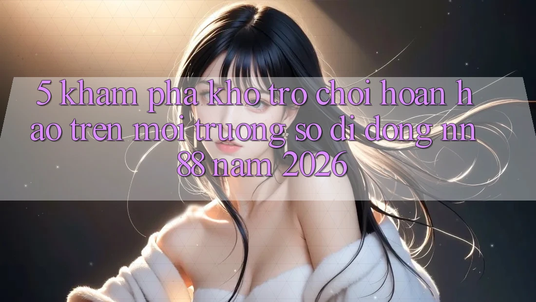 5. Khám Phá Kho Trò chơi Hoàn hảo Trên Môi trường số di động nn88 Năm 2026