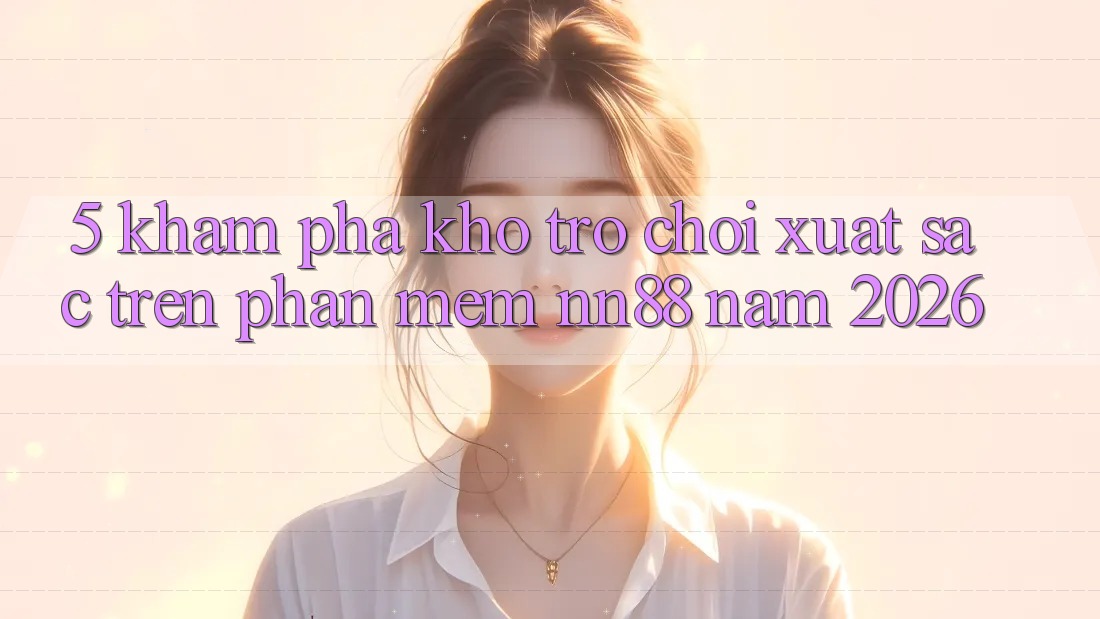 5. Khám Phá Kho Trò chơi Xuất sắc Trên Phần mềm nn88 Năm 2026 5. Khám Phá Kho Trò chơi Xuất sắc Trên Phần mềm nn88 Năm 2026