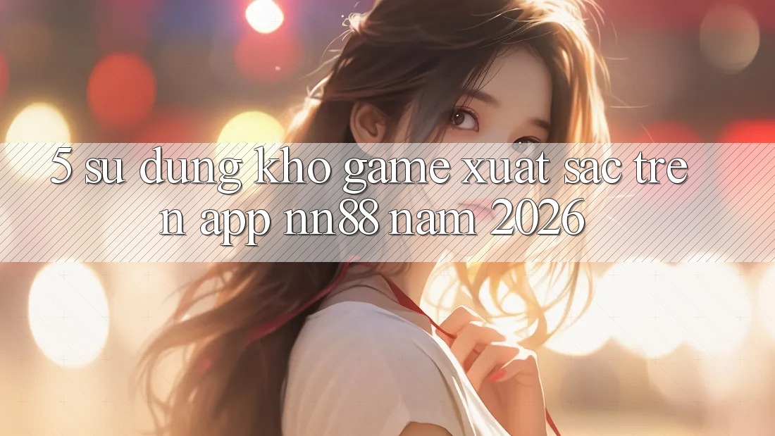 5. Sử dụng Kho Game Xuất sắc Trên App nn88 Năm 2026 5. Sử dụng Kho Game Xuất sắc Trên App nn88 Năm 2026