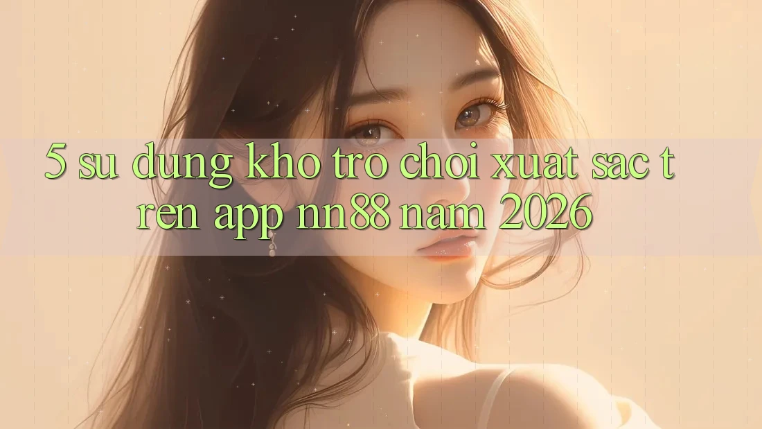 5. Sử dụng Kho Trò chơi Xuất sắc Trên App nn88 Năm 2026 5. Sử dụng Kho Trò chơi Xuất sắc Trên App nn88 Năm 2026