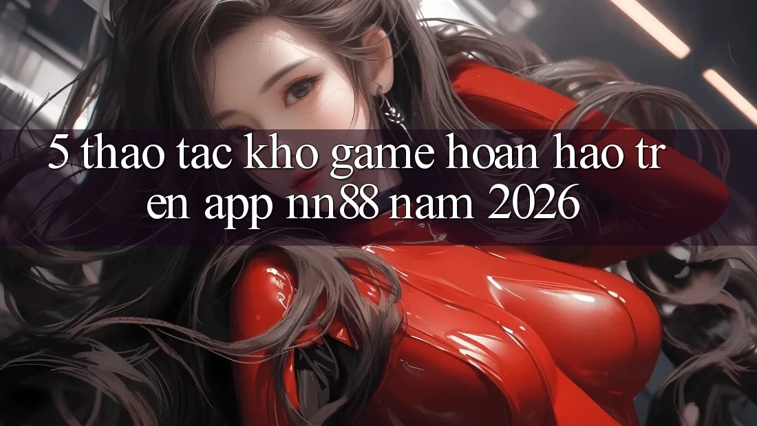 5. Thao tác Kho Game Hoàn hảo Trên App nn88 Năm 2026