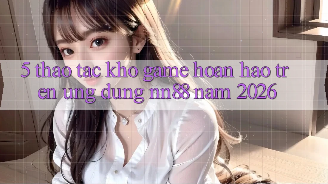 5. Thao tác Kho Game Hoàn hảo Trên Ứng Dụng nn88 Năm 2026 5. Thao tác Kho Game Hoàn hảo Trên Ứng Dụng nn88 Năm 2026