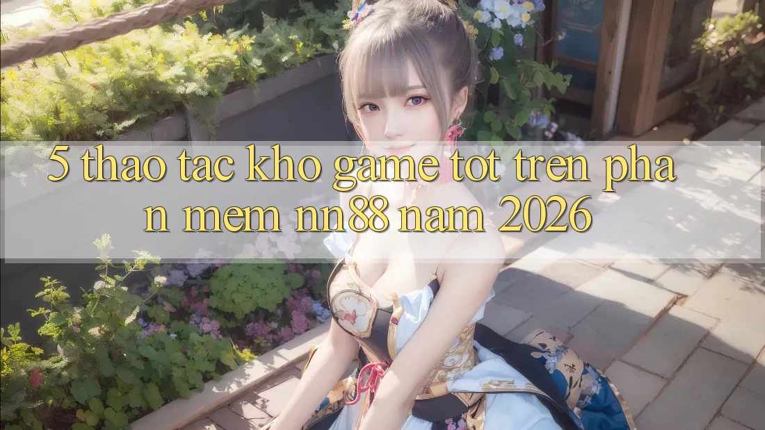 5. Thao tác Kho Game Tốt Trên Phần mềm nn88 Năm 2026