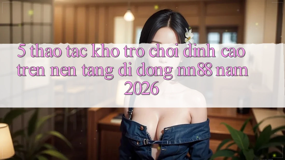 5. Thao tác Kho Trò chơi Đỉnh Cao Trên Nền tảng di động nn88 Năm 2026 5. Thao tác Kho Trò chơi Đỉnh Cao Trên Nền tảng di động nn88 Năm 2026