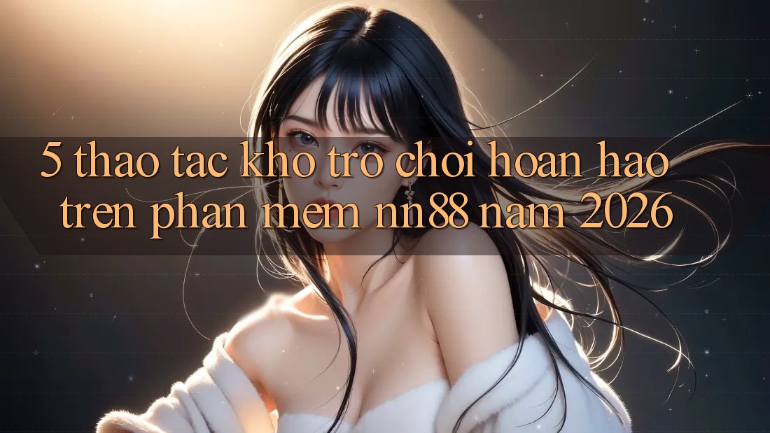 5. Thao tác Kho Trò chơi Hoàn hảo Trên Phần mềm nn88 Năm 2026 5. Thao tác Kho Trò chơi Hoàn hảo Trên Phần mềm nn88 Năm 2026