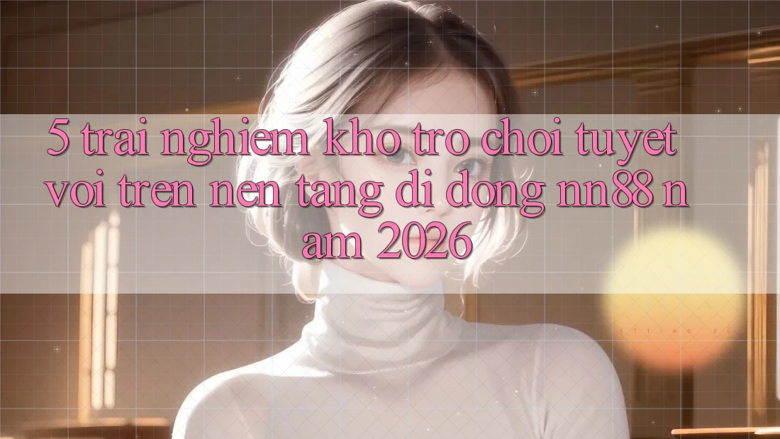5. Trải nghiệm Kho Trò chơi Tuyệt vời Trên Nền tảng di động nn88 Năm 2026 5. Trải nghiệm Kho Trò chơi Tuyệt vời Trên Nền tảng di động nn88 Năm 2026