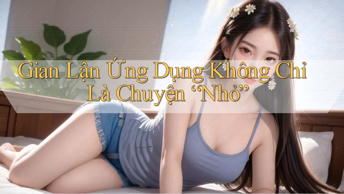 Gian Lận Ứng Dụng Không Chỉ Là Chuyện “Nhỏ” Gian Lận Ứng Dụng Không Chỉ Là Chuyện “Nhỏ”