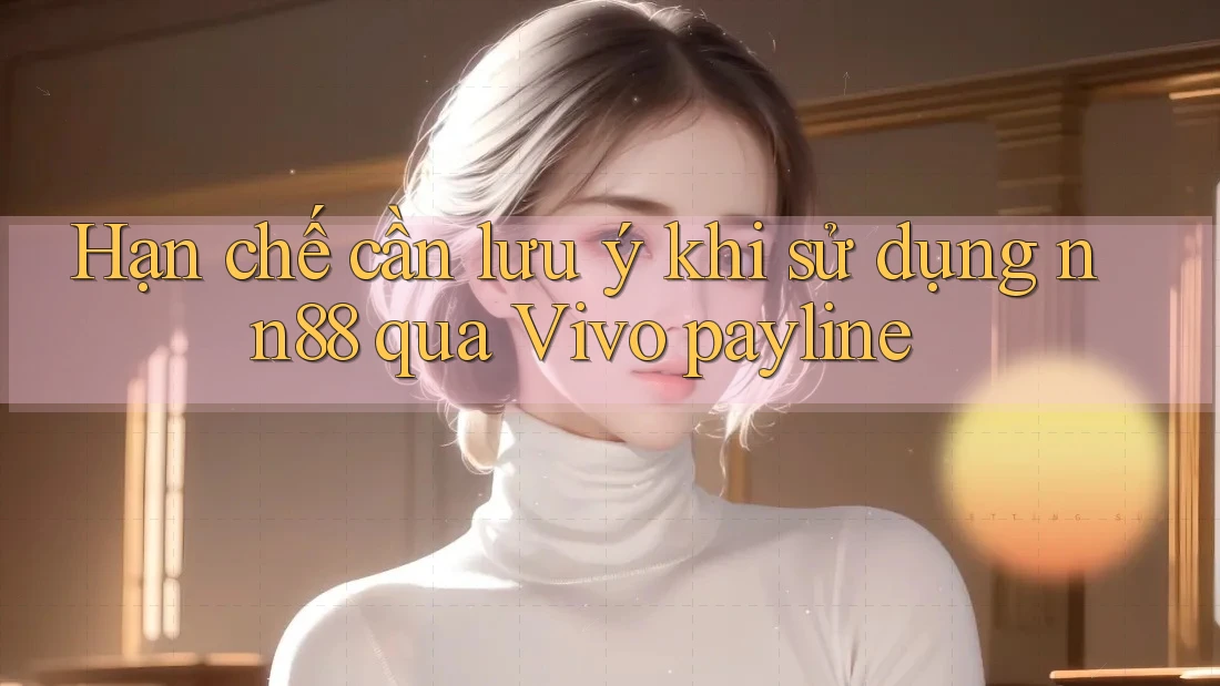 Hạn chế cần lưu ý khi sử dụng nn88 qua Vivo payline Hạn chế cần lưu ý khi sử dụng nn88 qua Vivo payline
