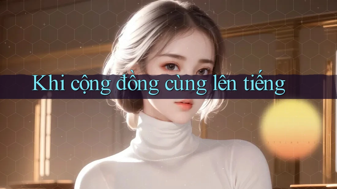 Khi cộng đồng cùng lên tiếng Khi cộng đồng cùng lên tiếng