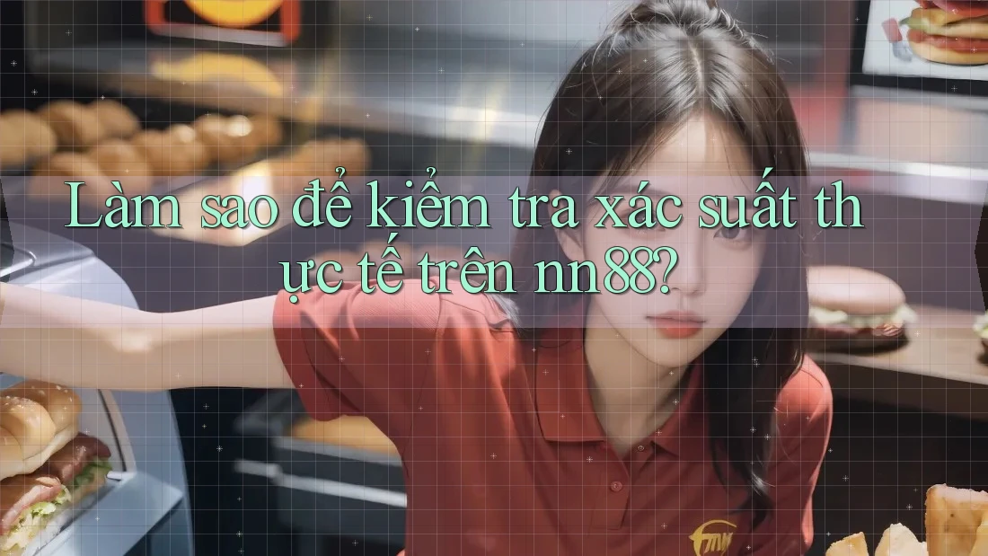 Làm sao để kiểm tra xác suất thực tế trên nn88? Làm sao để kiểm tra xác suất thực tế trên nn88?