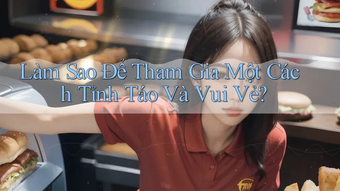 Làm Sao Để Tham Gia Một Cách Tỉnh Táo Và Vui Vẻ? Làm Sao Để Tham Gia Một Cách Tỉnh Táo Và Vui Vẻ?