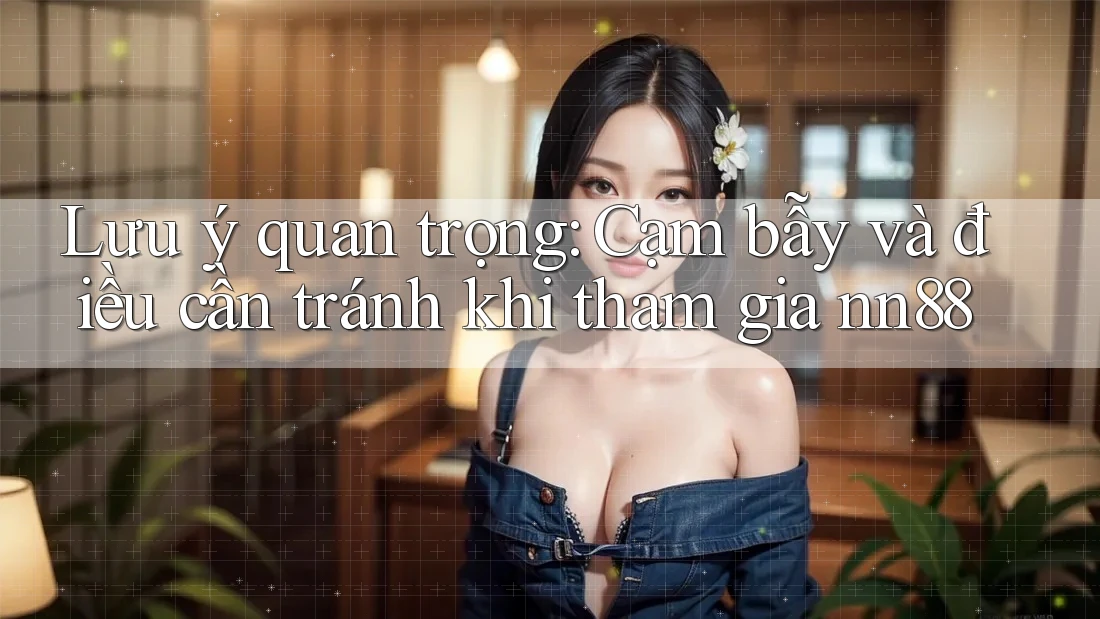 Lưu ý quan trọng: Cạm bẫy và điều cần tránh khi tham gia nn88 Lưu ý quan trọng: Cạm bẫy và điều cần tránh khi tham gia nn88