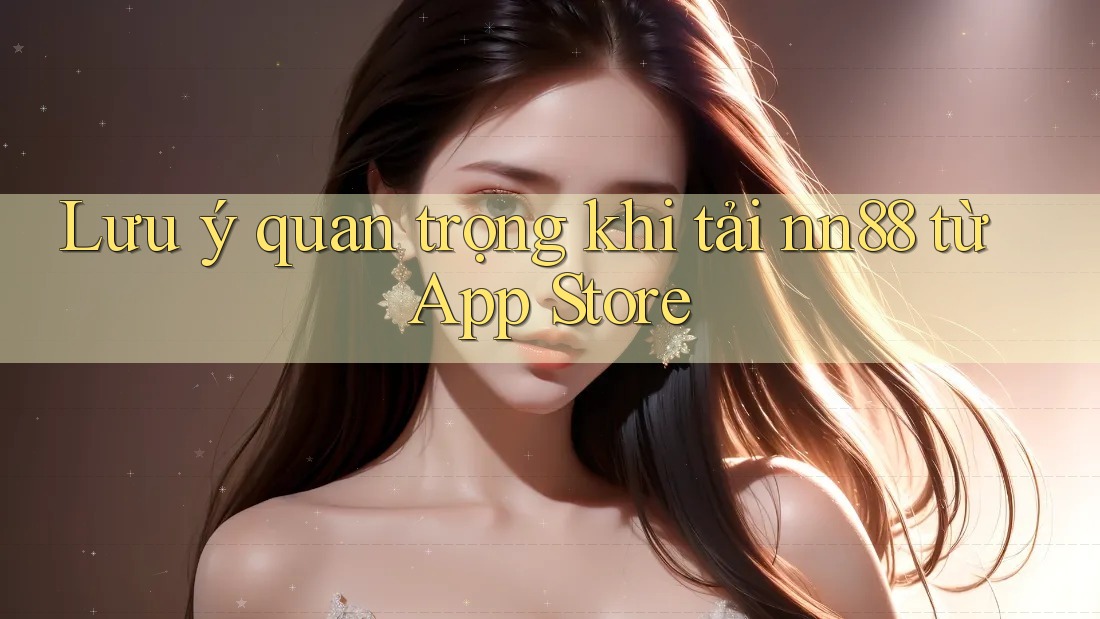 Lưu ý quan trọng khi tải nn88 từ App Store