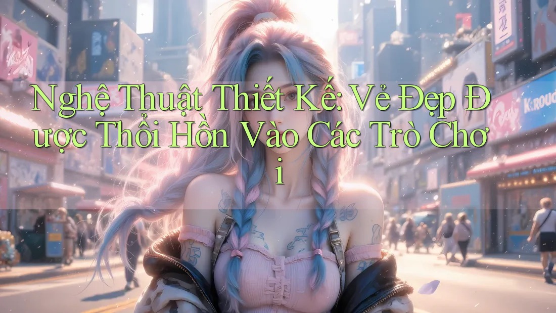 Nghệ Thuật Thiết Kế: Vẻ Đẹp Được Thổi Hồn Vào Các Trò Chơi