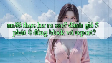 nn88 thực hư ra sao đánh giá 5 phút 0 đồng block và report