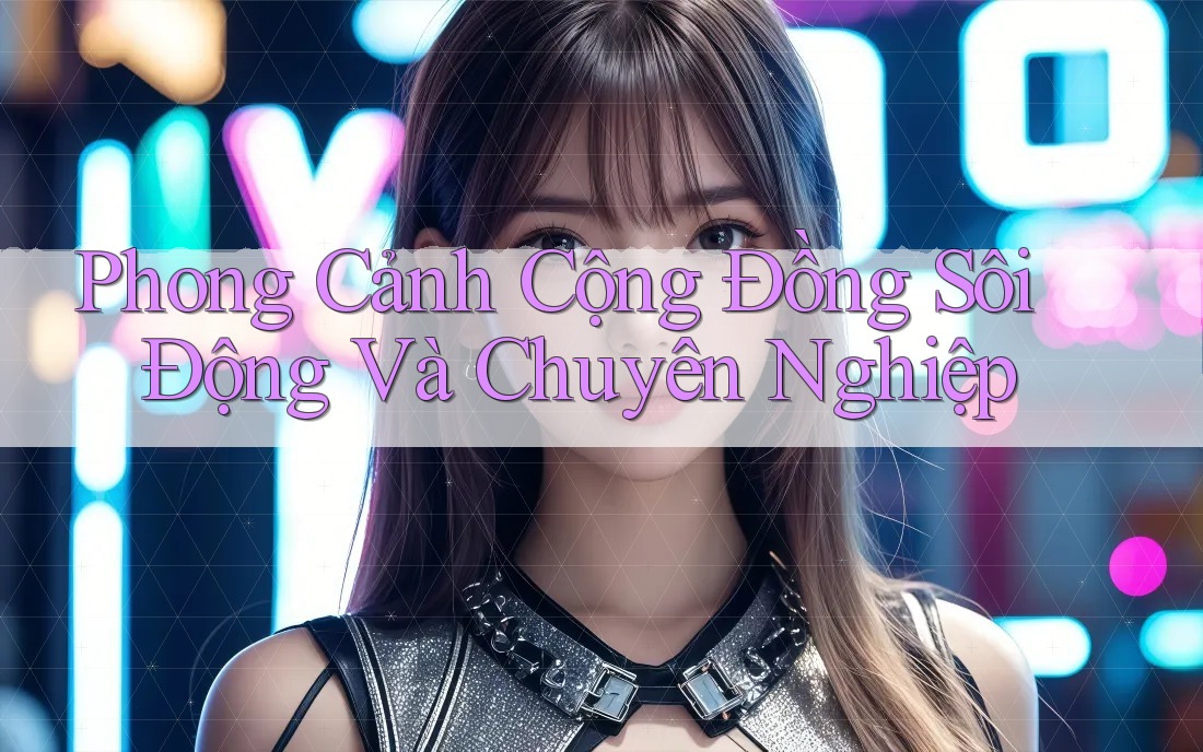 Phong Cảnh Cộng Đồng Sôi Động Và Chuyên Nghiệp