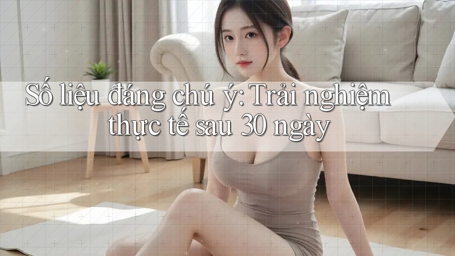 Số liệu đáng chú ý: Trải nghiệm thực tế sau 30 ngày