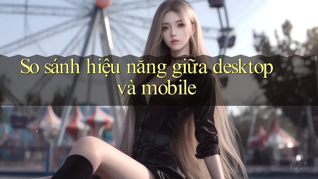 So sánh hiệu năng giữa desktop và mobile So sánh hiệu năng giữa desktop và mobile