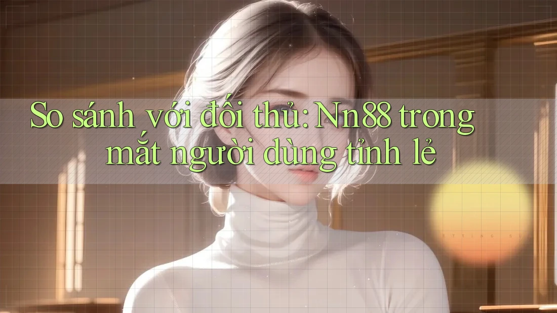 So sánh với đối thủ: Nn88 trong mắt người dùng tỉnh lẻ So sánh với đối thủ: Nn88 trong mắt người dùng tỉnh lẻ