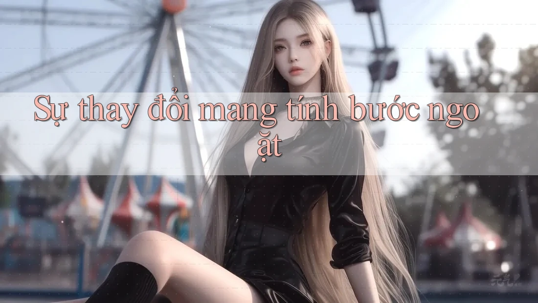 Sự thay đổi mang tính bước ngoặt Sự thay đổi mang tính bước ngoặt
