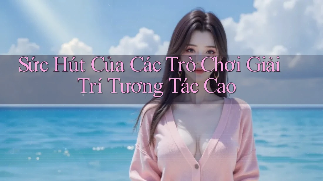 Sức Hút Của Các Trò Chơi Giải Trí Tương Tác Cao