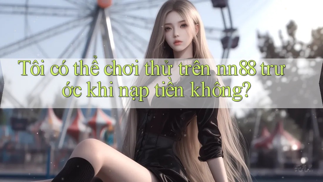 Tôi có thể chơi thử trên nn88 trước khi nạp tiền không? Tôi có thể chơi thử trên nn88 trước khi nạp tiền không?