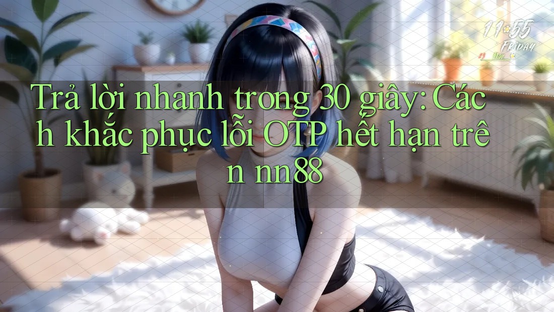 Trả lời nhanh trong 30 giây: Cách khắc phục lỗi OTP hết hạn trên nn88