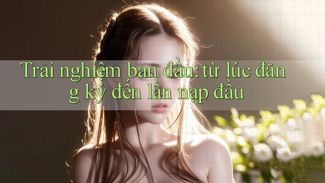 Trải nghiệm ban đầu: từ lúc đăng ký đến lần nạp đầu Trải nghiệm ban đầu: từ lúc đăng ký đến lần nạp đầu