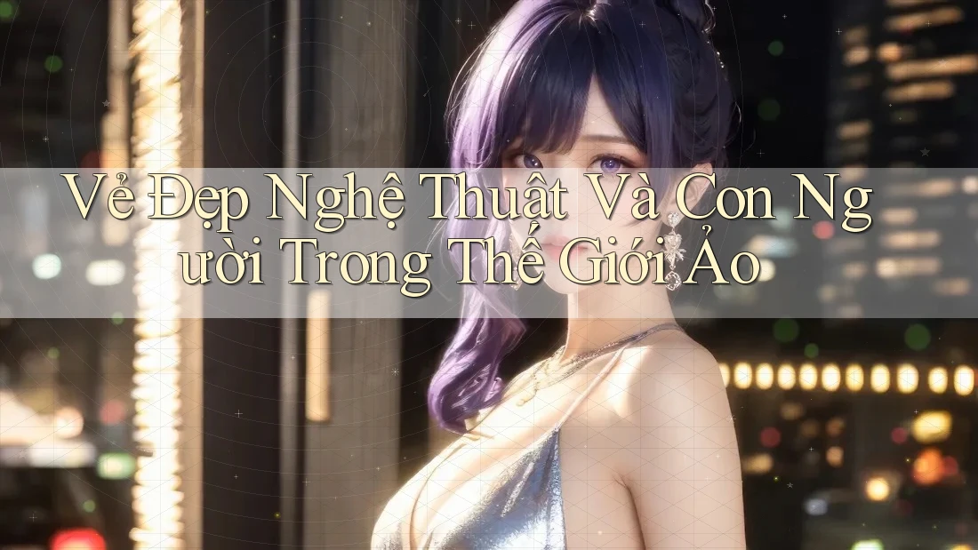 Vẻ Đẹp Nghệ Thuật và Con Người Trong Thế Giới Ảo Vẻ Đẹp Nghệ Thuật và Con Người Trong Thế Giới Ảo
